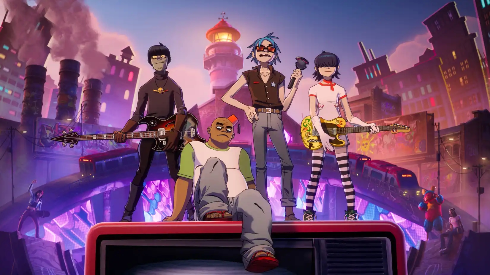 Fortnite Festival Season 10 Unveils Epic Gorillaz Collaboration