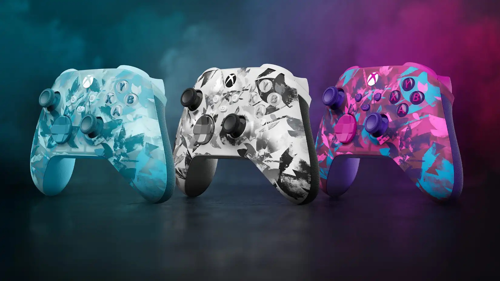 Microsoft Unveils Three Striking Special Edition Xbox Controllers in New Breaker Series