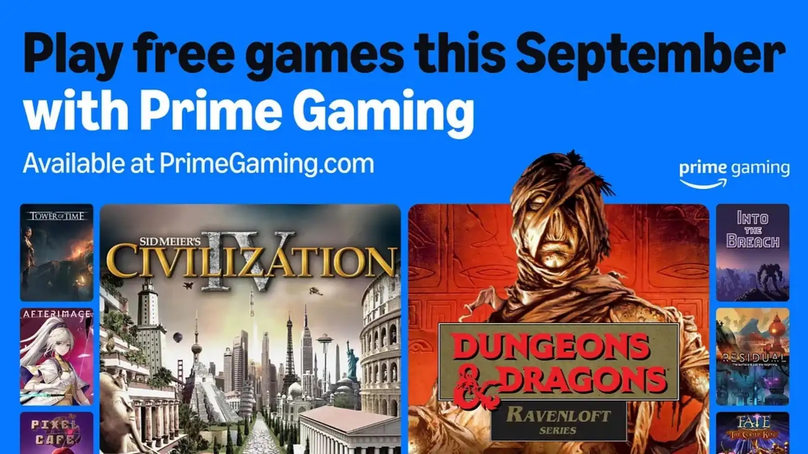 Amazon Prime Gaming Unveils September 2025 Free Games Lineup